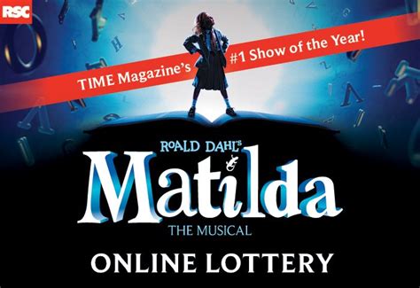 matilda ticket lottery|matilda theatre tickets.